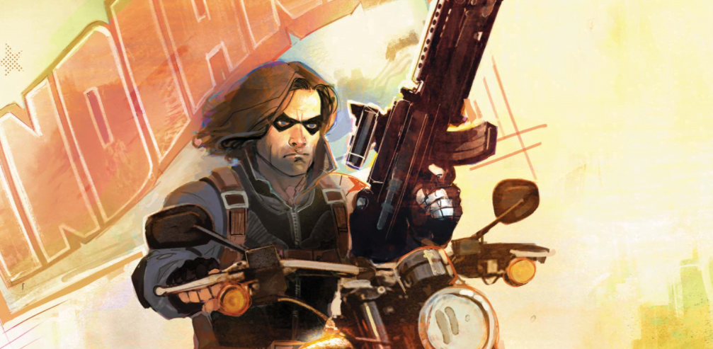 New Set Photos Show Sebastian Stan Smiling, Cruising on the Set of ‘THE FALCON AND THE WINTER SOLDIER’