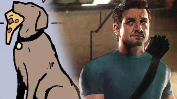 EXCLU: First Look at Lucky the Pizza Dog on ‘Hawkeye’ Set