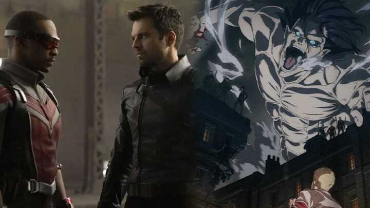 ‘Falcon and the Winter Soldier’ Takes Over ‘Attack on Titan’s Spot As The Most Popular Show