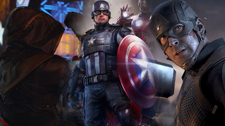 First Look at ‘Marvel’s Avengers’ MCU Captain America and Hawkeye Skins Leaked Online