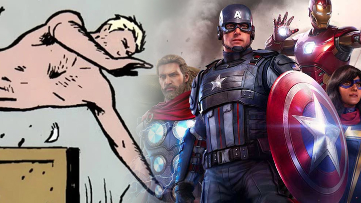 Latest ‘Marvel’s Avengers’ Dev Stream Reveals First Fully Animated Hawkeye Nameplate