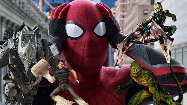 spiderman no way home villains