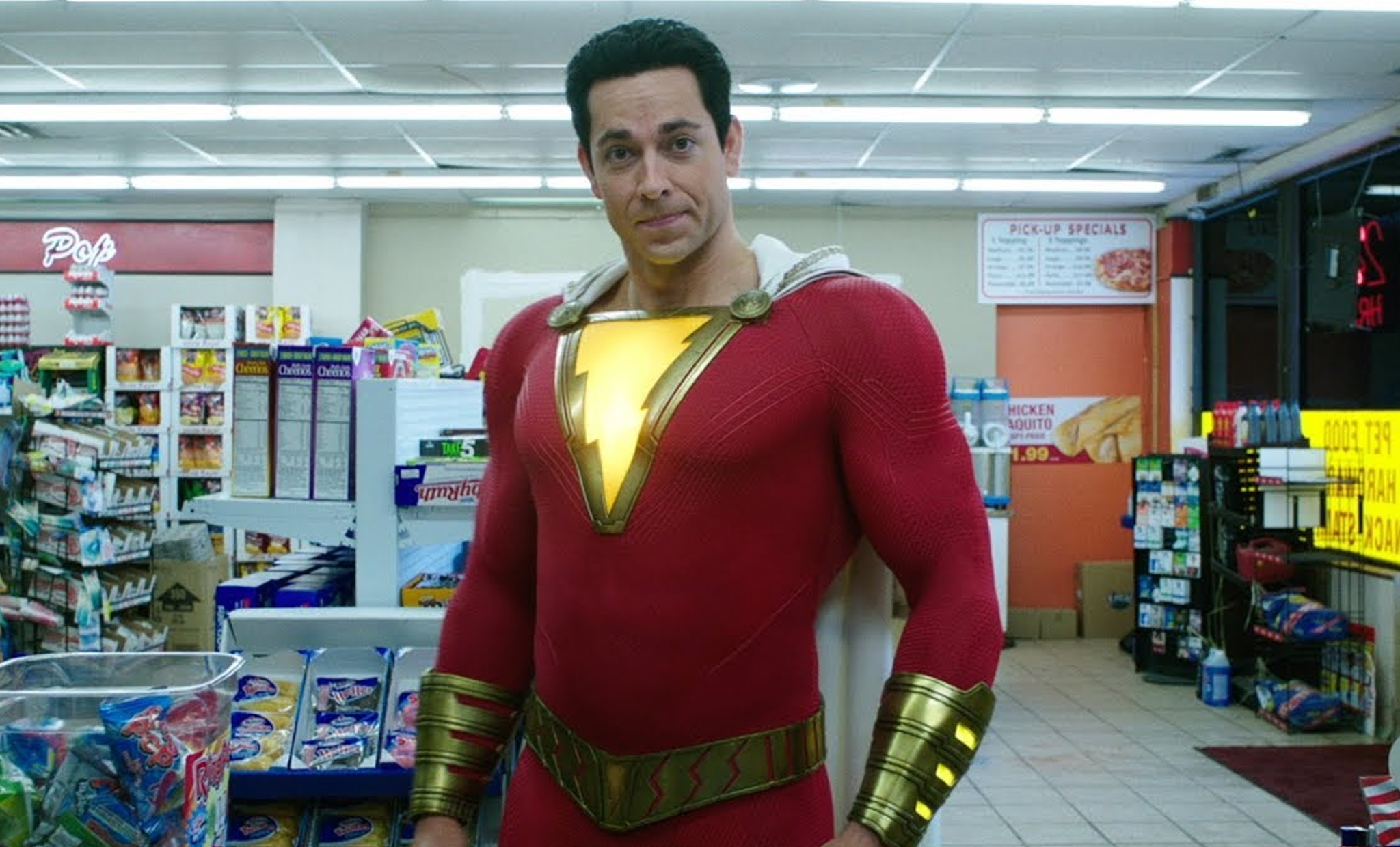 New ‘Shazam: Fury of the Gods’ Set Photos Reveal a Battle-Damaged Shazam