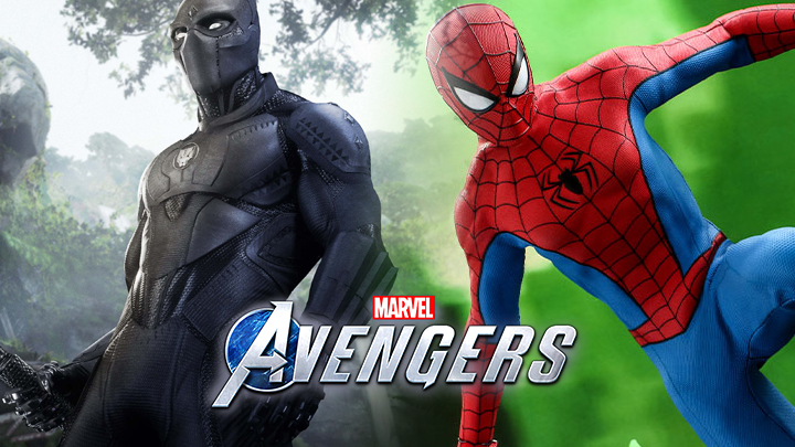 avengers game spiderman