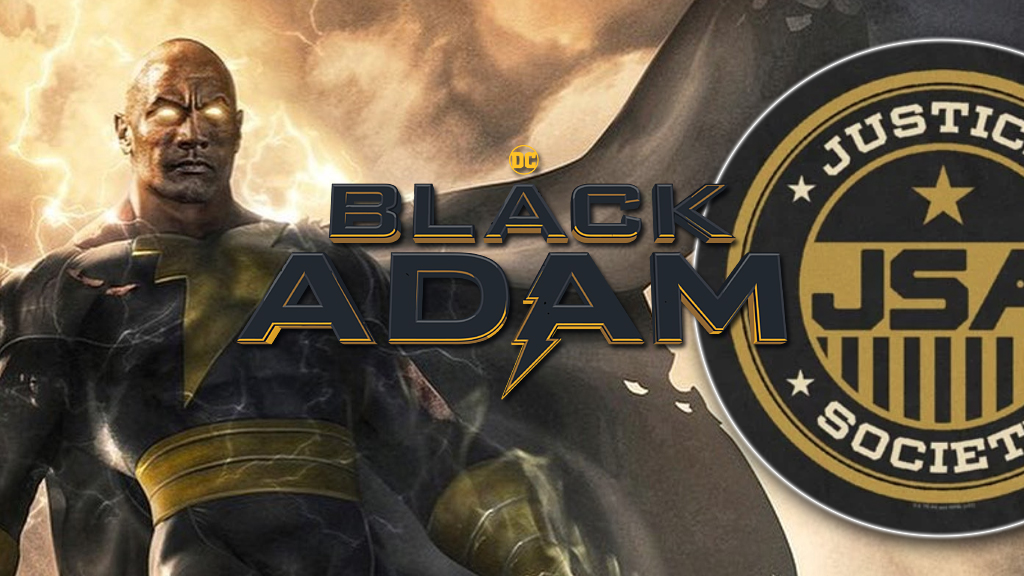 ‘Black Adam’ Merch Reveals new Justice Society Logo
