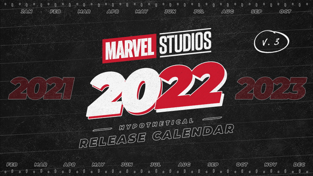 Deep Thoughts: Hypothetical Marvel Studios 2022 Release Calendar, V3