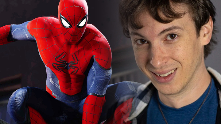 avengers game spiderman voice