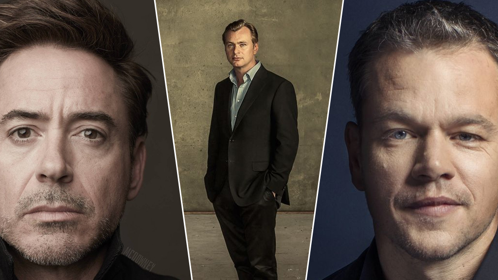 Robert Downey Jr. and Matt Damon Join Christopher Nolan’s ‘OPPENHEIMER’