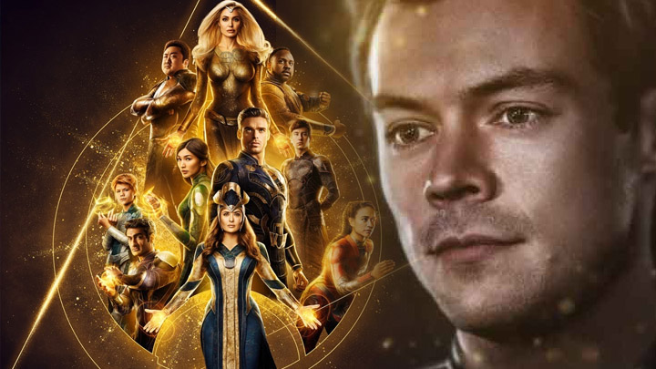 ‘Eternals’ BTS Image Hints at an Earlier Appearance of Harry Styles’ Eros