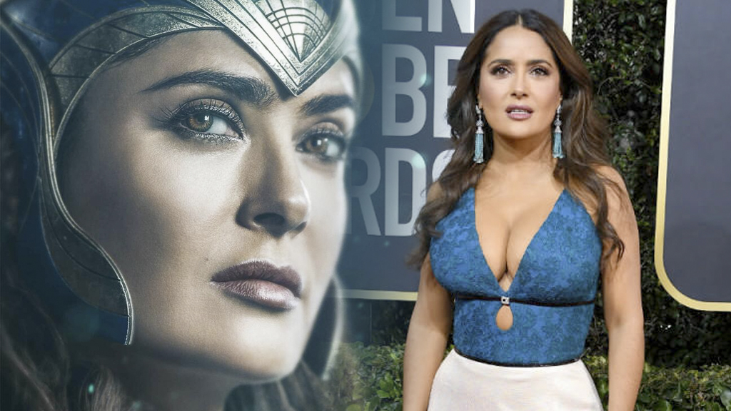 ‘Eternals’ Salma Hayek Signed Up for Multiple Marvel Films