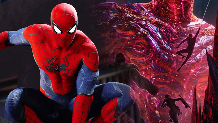 avengers game spiderman