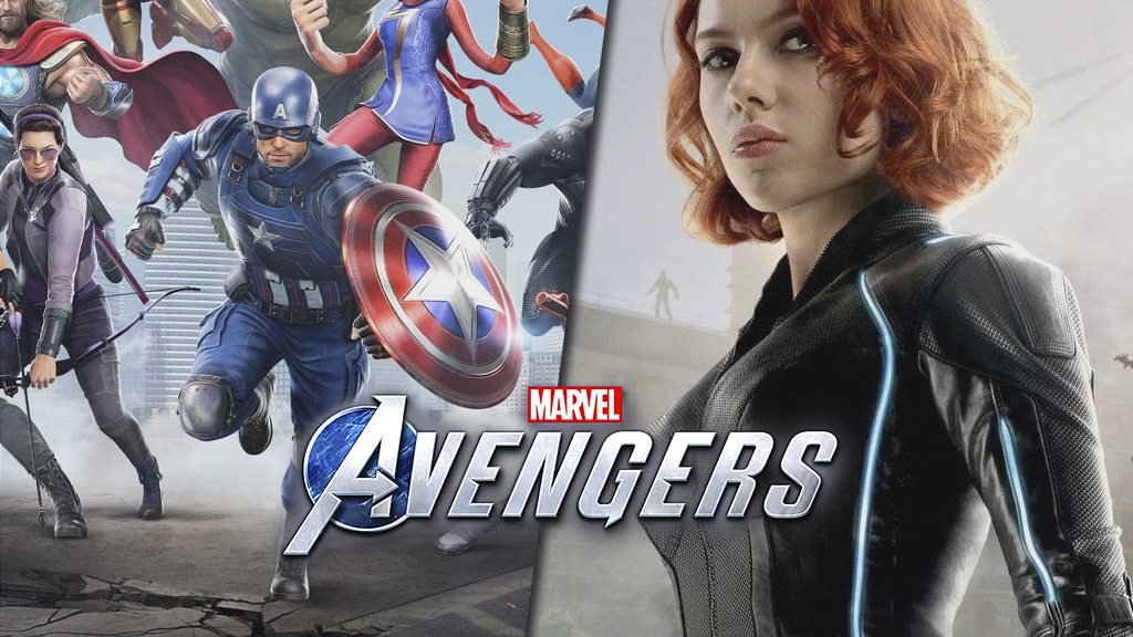 avengers game black widow