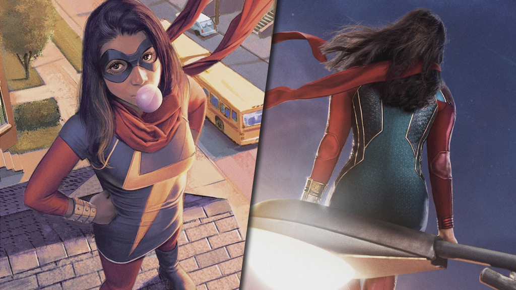 Closer Look at Iman Vellani’s ‘Ms. Marvel’ Costume Revealed During New Marvel Event
