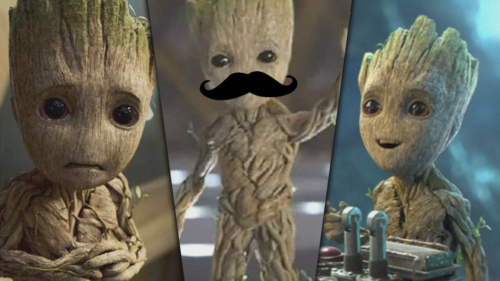 New ‘I Am Groot’ Merch Features Multiple Baby Groots With Facial Hair