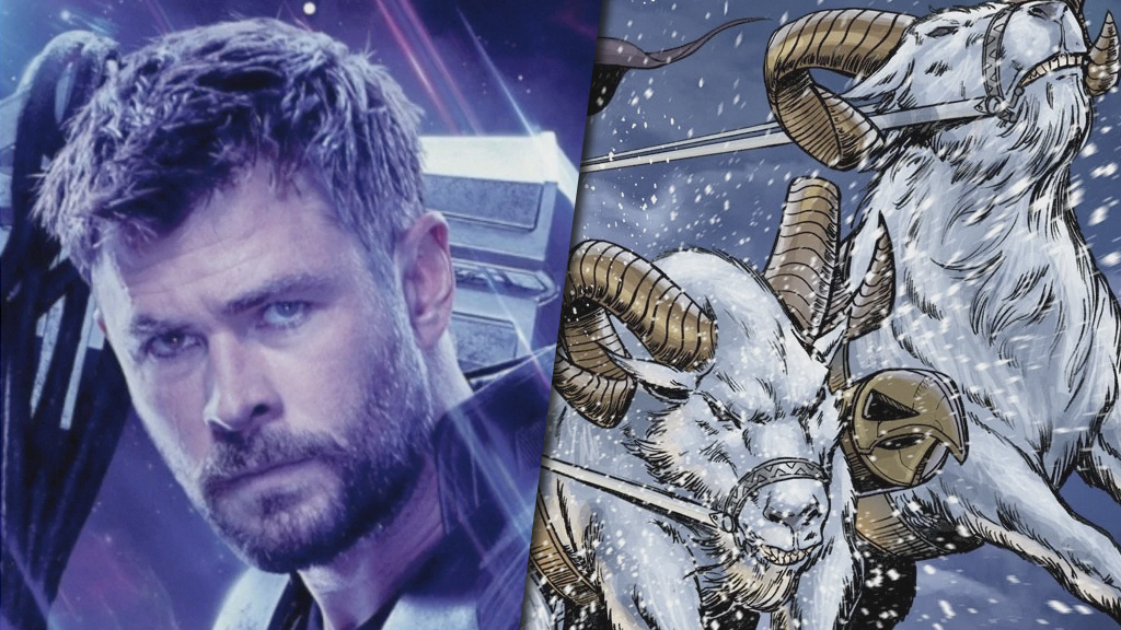 thor love and thunder goats