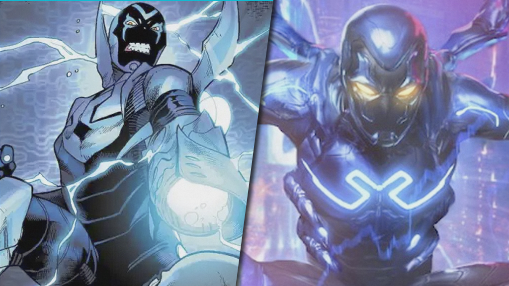 blue beetle set photo