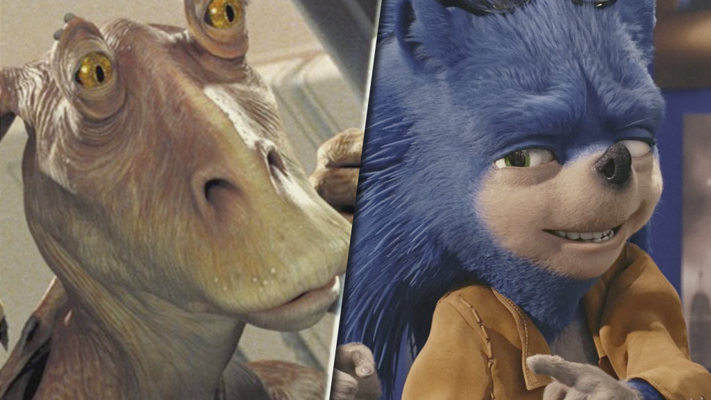 Ugly Sonic Replaced Jar Jar Binks in ‘Chip n’ Dale: Rescue Rangers’