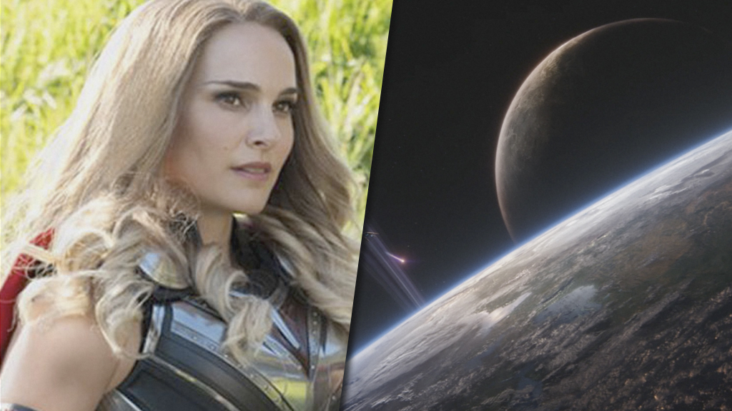 thor love and thunder planets