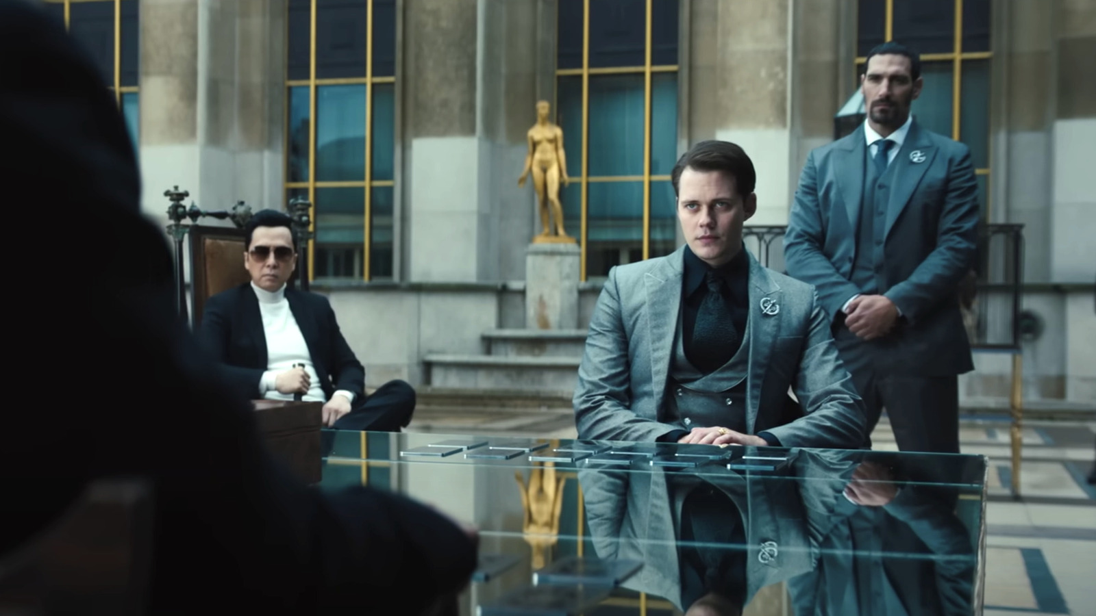 Bill Skarsgård on the Threat He Provides as the Villain of ‘John Wick 4’