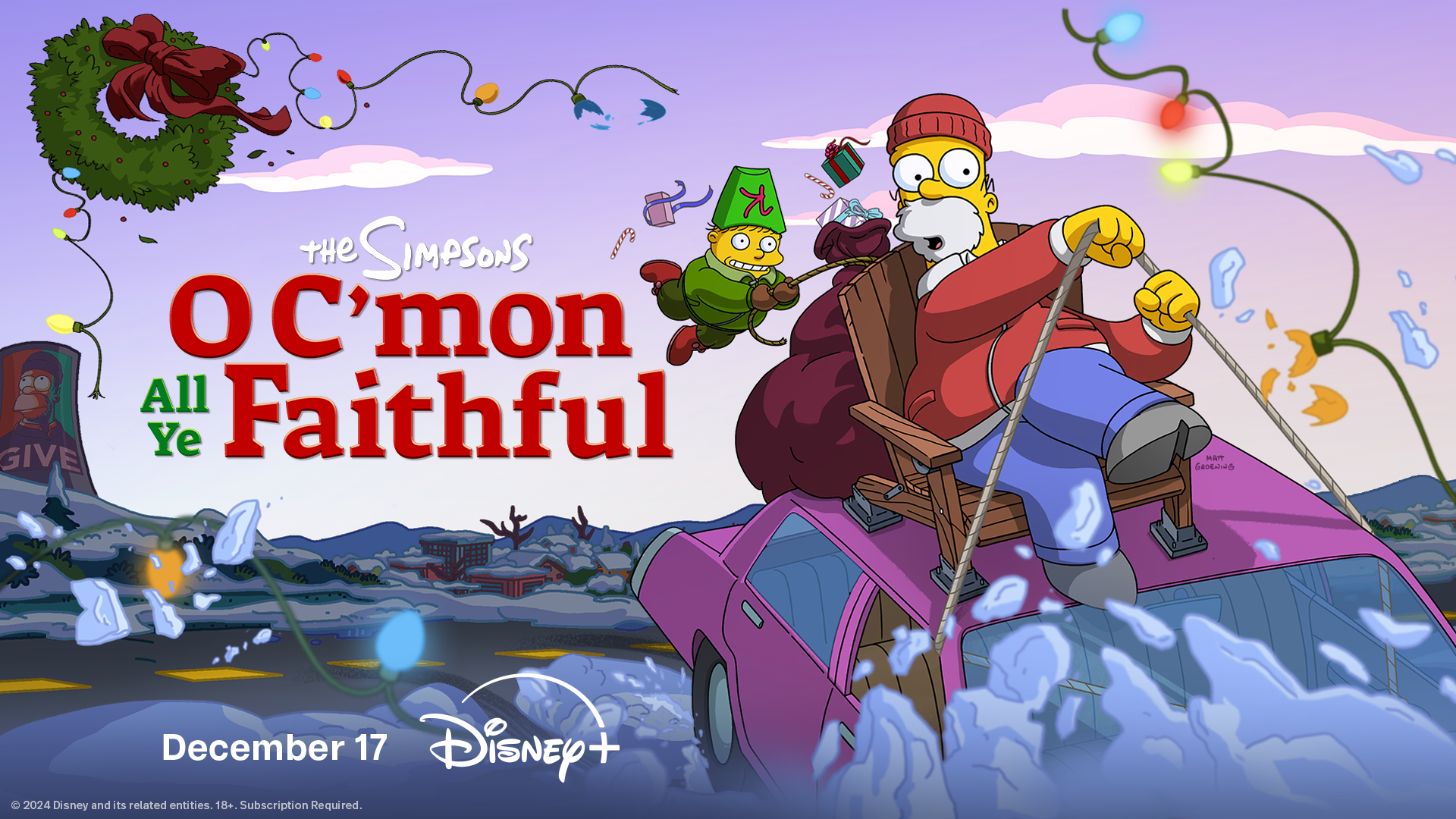 Review: ‘The Simpsons: O C’Mon All Ye Faithful’
